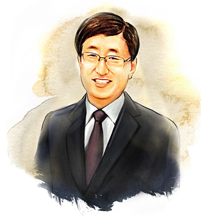디지털 수채화 주문제작 액자형 초상화 선물 웨딩 퇴임선물 사은회 인테리어 - 상세 이미지 2