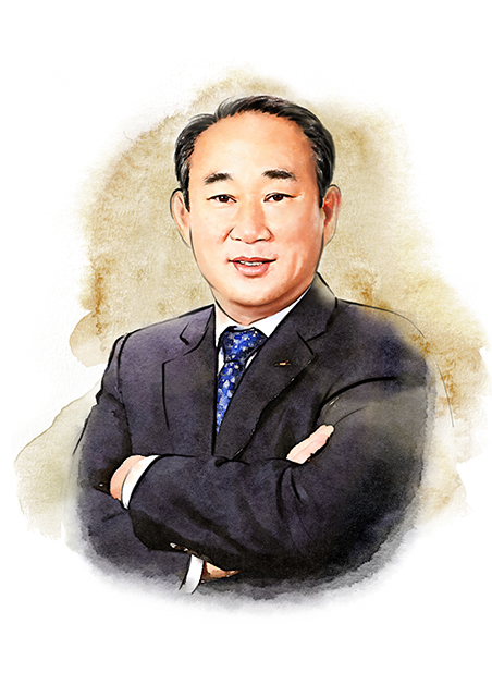 디지털 수채화 주문제작 액자형 초상화 선물 웨딩 퇴임선물 사은회 인테리어 - 상세 이미지 3