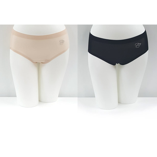 코나 국산 무봉제 누디 심리스팬티 기본 스판 데일리 여성 노라인팬티PT1112 - 상품 이미지