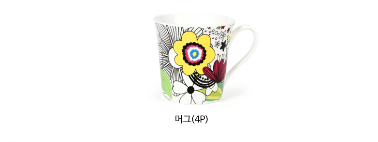 Queen-made 4-person homemade festival 37P dish Gup