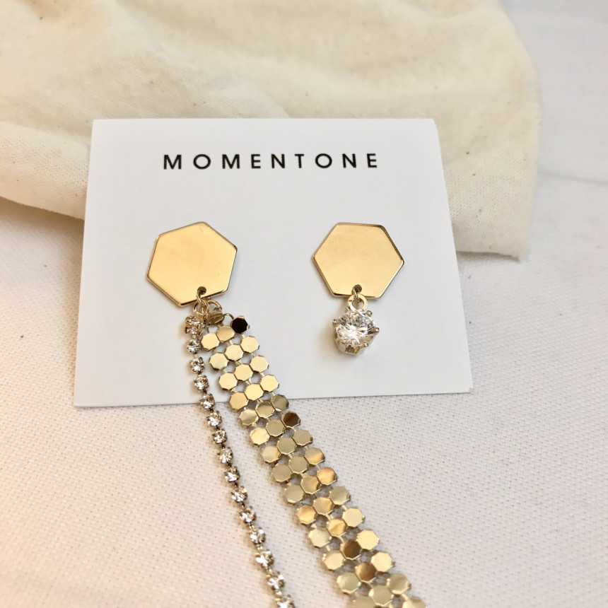 Uncut Ear Drop Earring Point Earring Beautiful