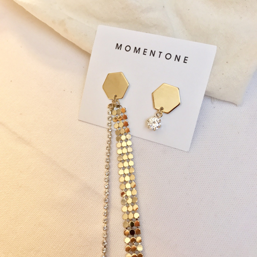Uncut Ear Drop Earring Point Earring Beautiful