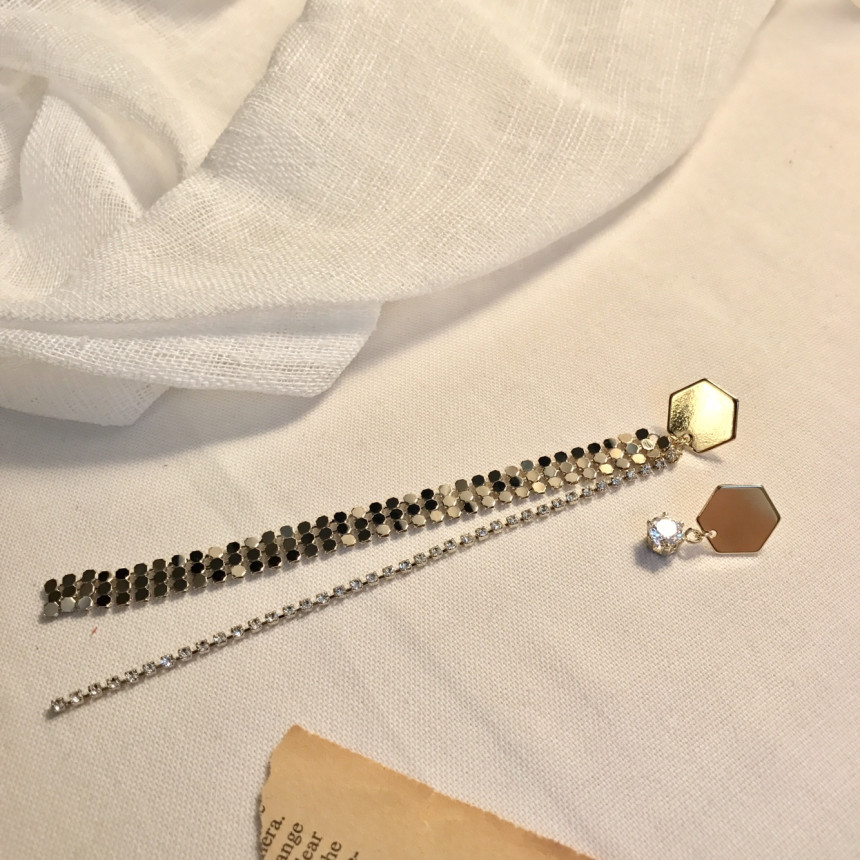 Uncut Ear Drop Earring Point Earring Beautiful