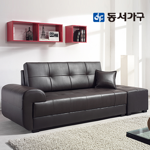 동서가구 EH모던 J21 3인소파+스툴 DF902205