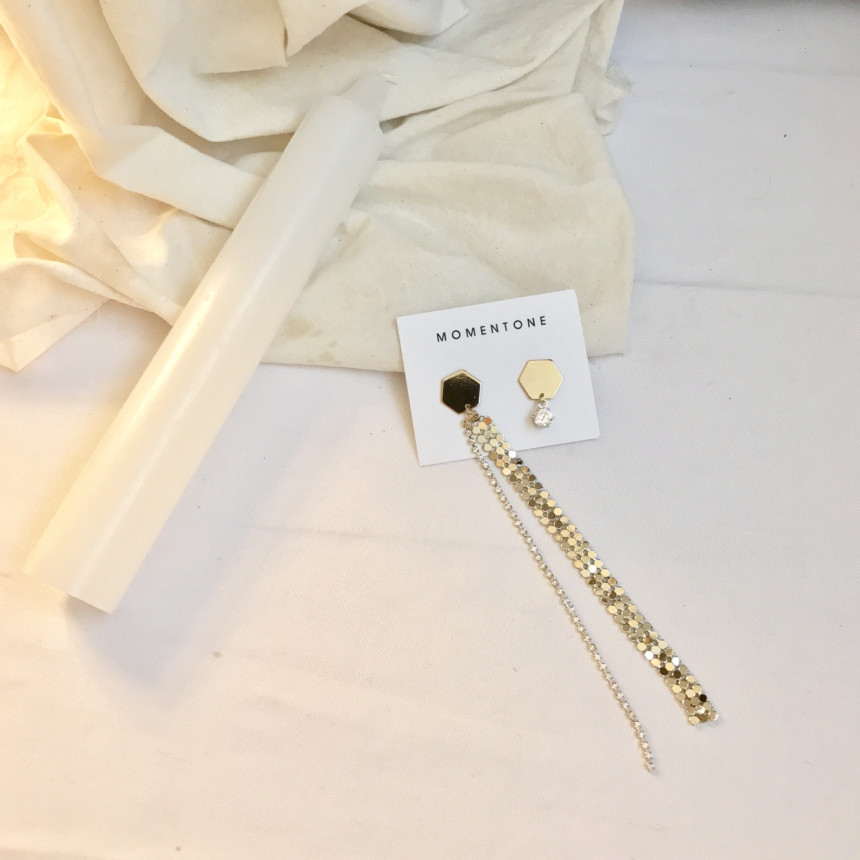 Uncut Ear Drop Earring Point Earring Beautiful