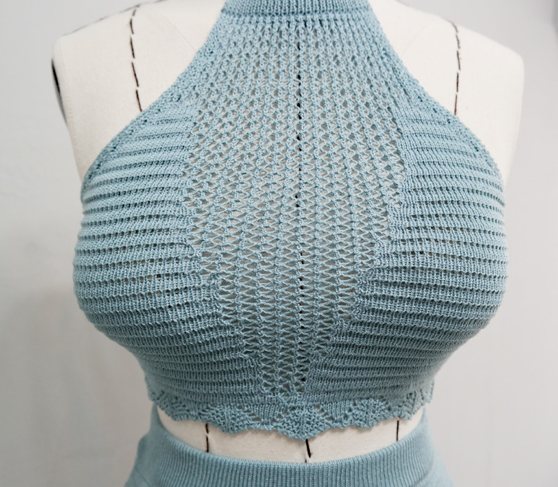 <b><p>Halter high waisd knit biki It Holiday look</p></b><b><p>ホルターネックハイウエストニットビキニ イトゴル 休暇ルコーディネート ホサマースタイル</p></b><br /><br /><p align='center'>