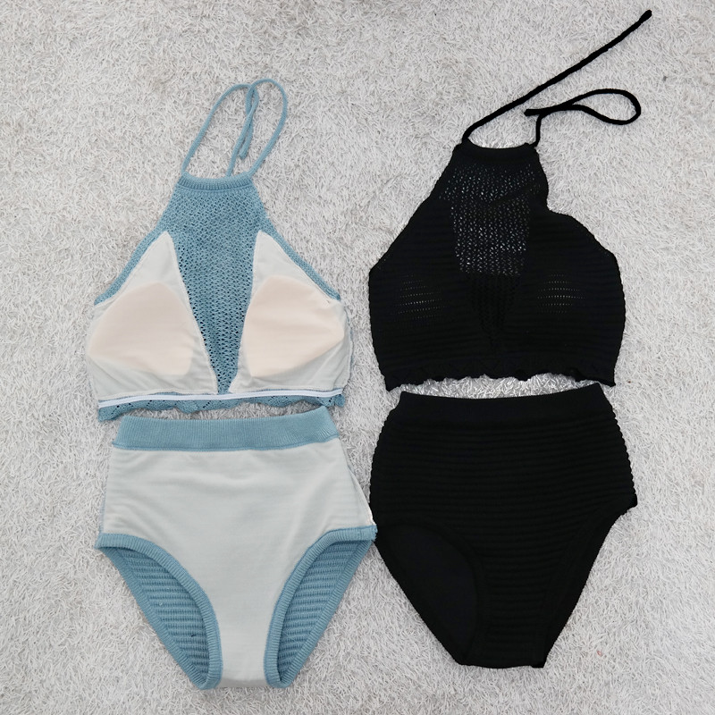 <b><p>Halter high waisd knit biki It Holiday look</p></b><b><p>ホルターネックハイウエストニットビキニ イトゴル 休暇ルコーディネート ホサマースタイル</p></b><br /><br /><p align='center'>