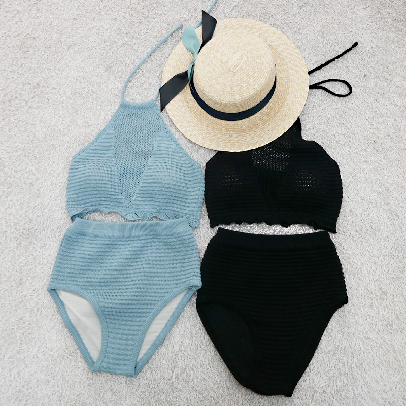 <b><p>Halter high waisd knit biki It Holiday look</p></b><b><p>ホルターネックハイウエストニットビキニ イトゴル 休暇ルコーディネート ホサマースタイル</p></b><br /><br /><p align='center'>