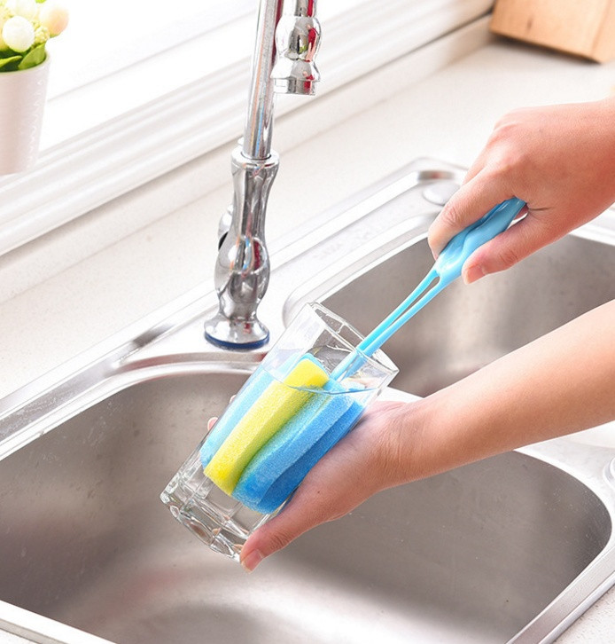 Scrubber Dish Washing Sole Diving Water Bottle Bru