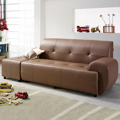 동서가구 컨셉트 PU가죽 3인용 소파 DF901086