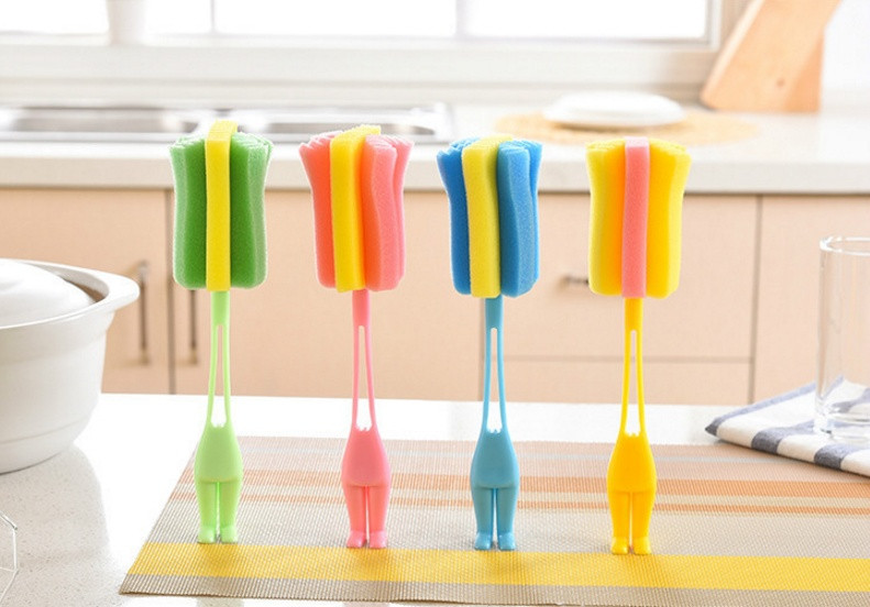 Scrubber Dish Washing Sole Diving Water Bottle Bru