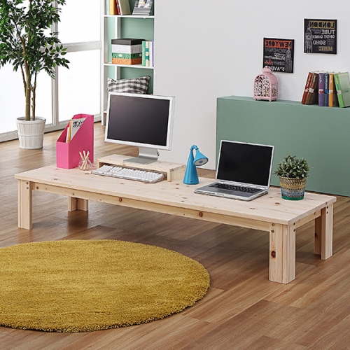 동서가구 셀로 편백나무 히노끼원목 좌식1800데스크 DF904578