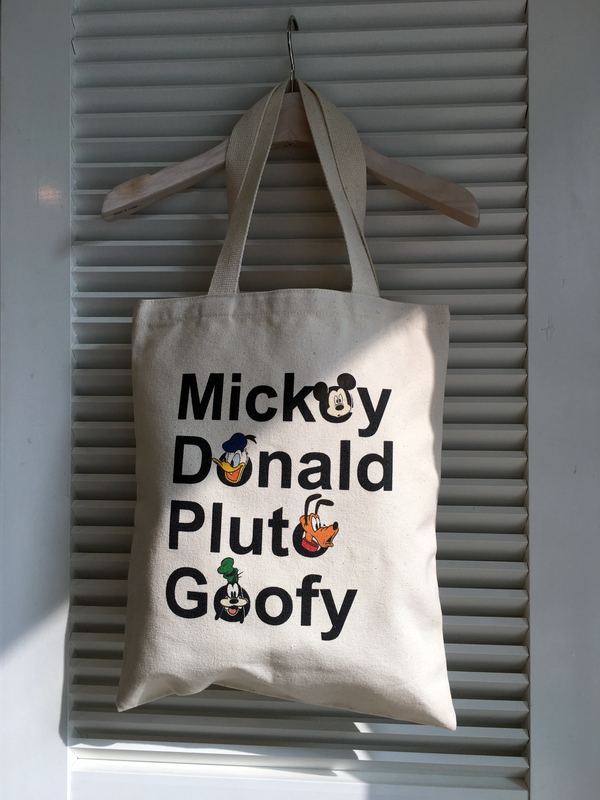 TOTE ECO SHOPPING TRAVEL genuine Disney eco backpa