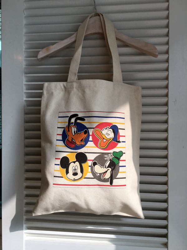 TOTE ECO SHOPPING TRAVEL genuine Disney eco backpa