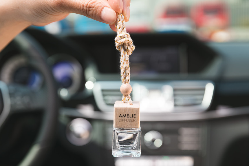 Car Air Freshener 1 Wood Car Diffuser Stone Return