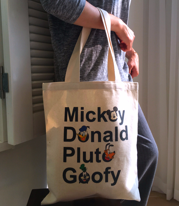 TOTE ECO SHOPPING TRAVEL genuine Disney eco backpa