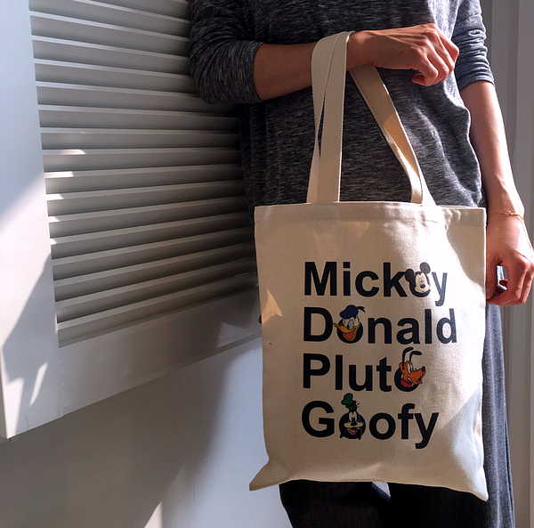 TOTE ECO SHOPPING TRAVEL genuine Disney eco backpa