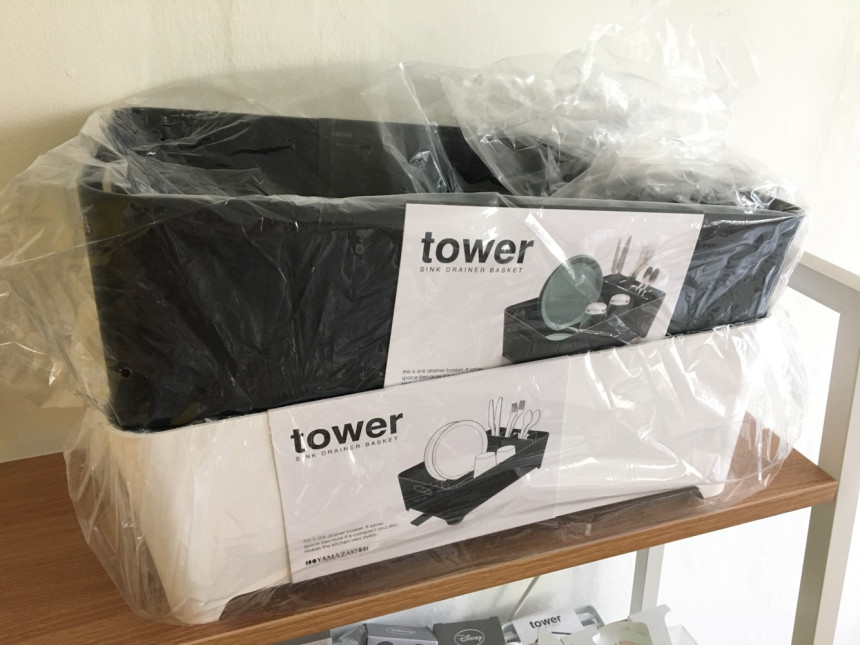 Tower Tableware Drying Table Dishes Small Small Ki