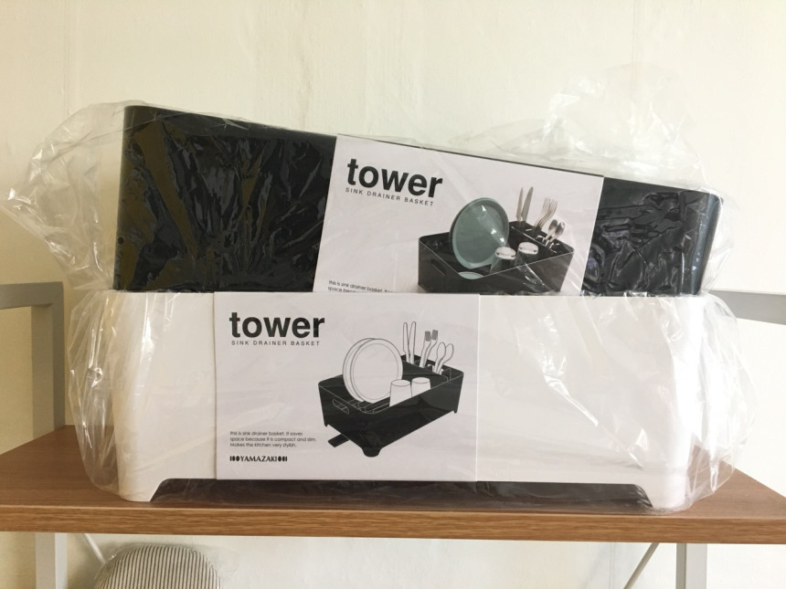 Tower Tableware Drying Table Dishes Small Small Ki