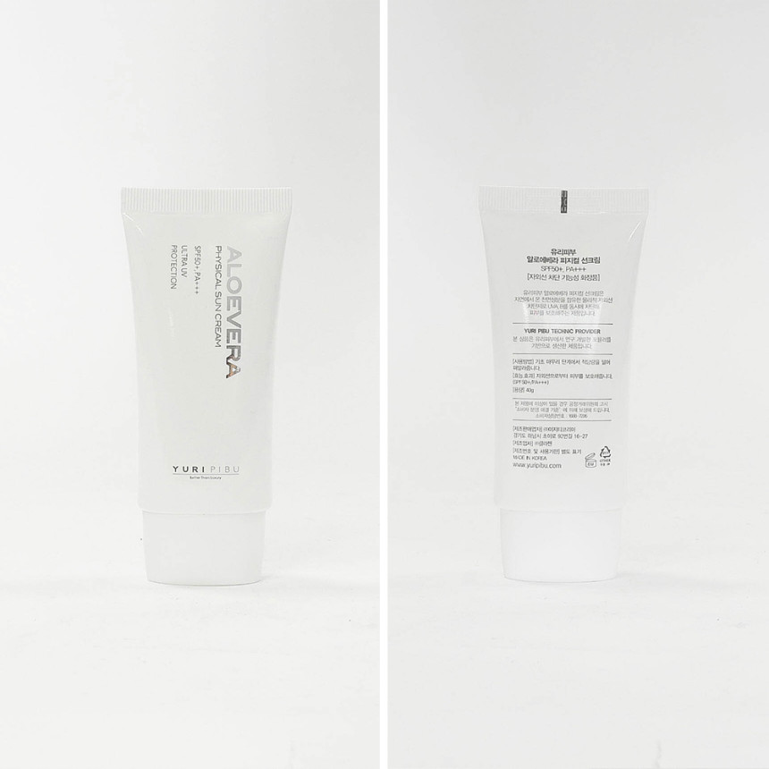 Glass Skin Aloe Vera Physical Sun Protection 40g S