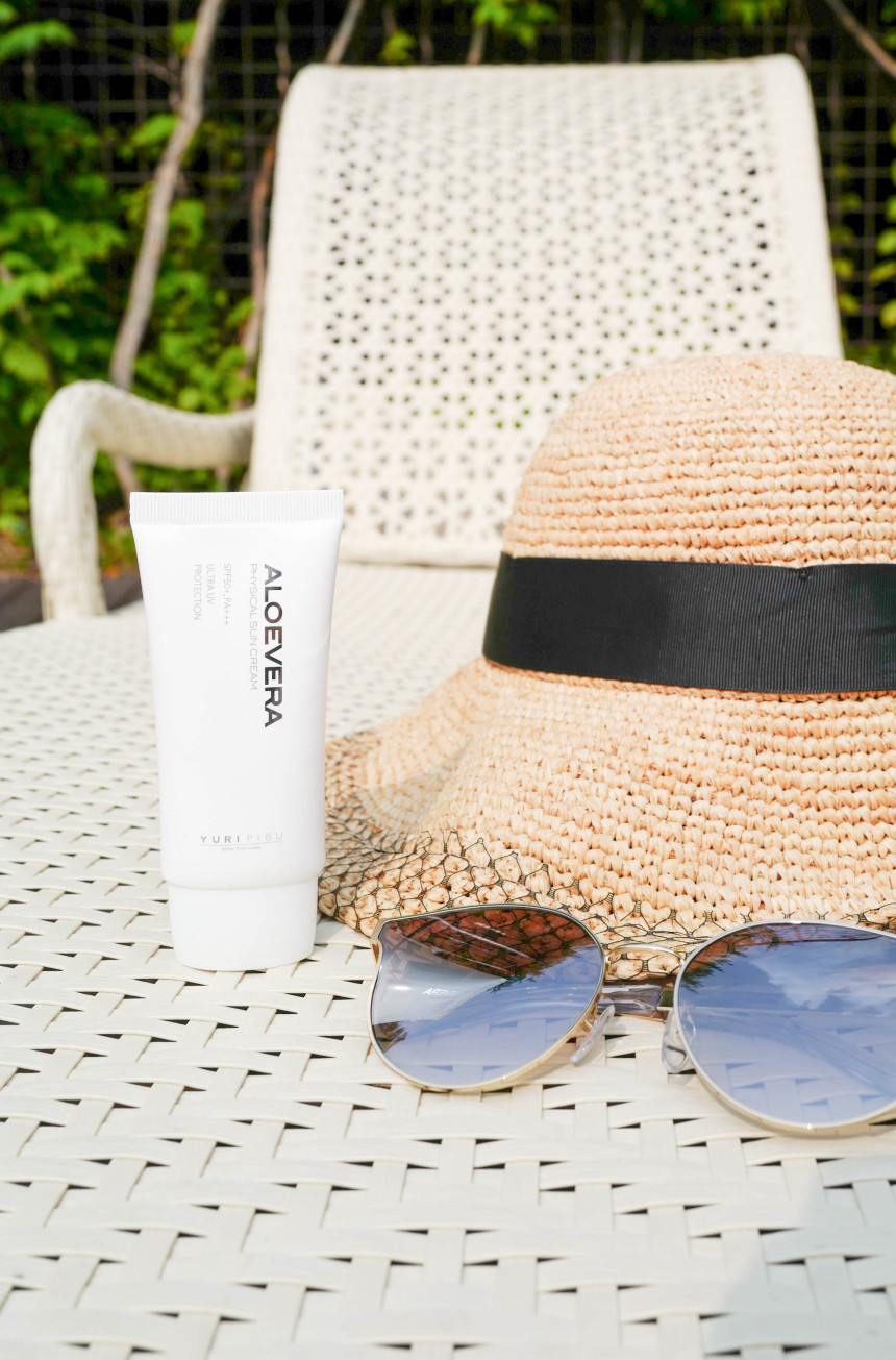 Glass Skin Aloe Vera Physical Sun Protection 40g S