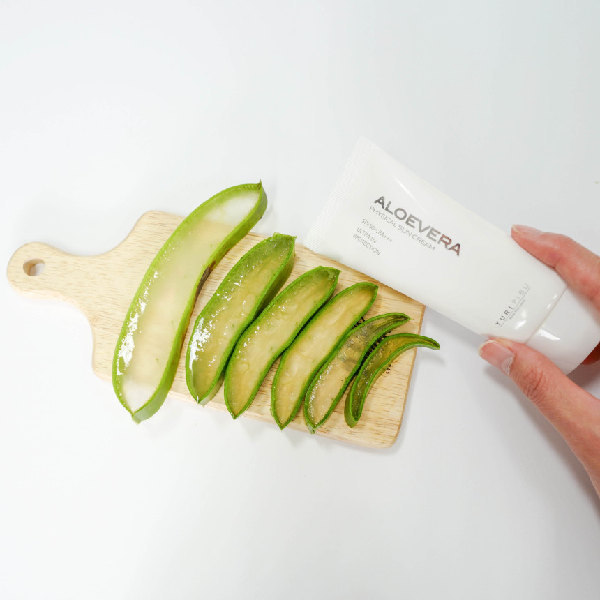 Glass Skin Aloe Vera Physical Sun Protection 40g S