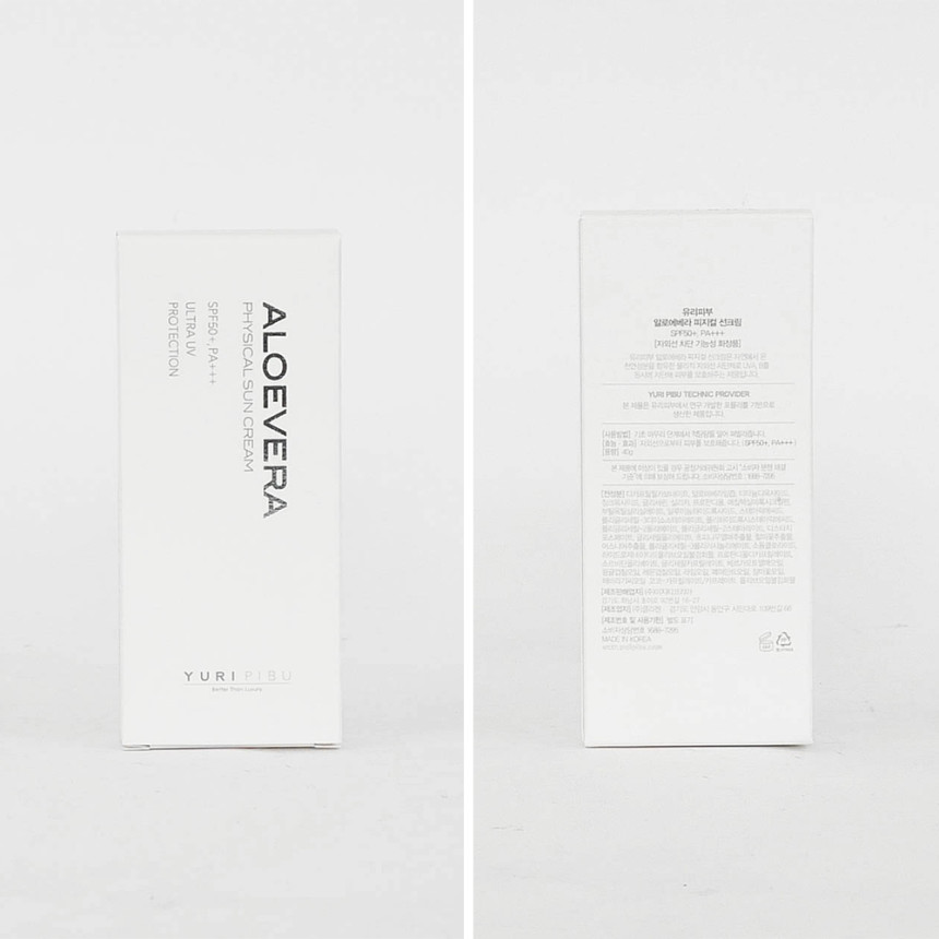 Glass Skin Aloe Vera Physical Sun Protection 40g S