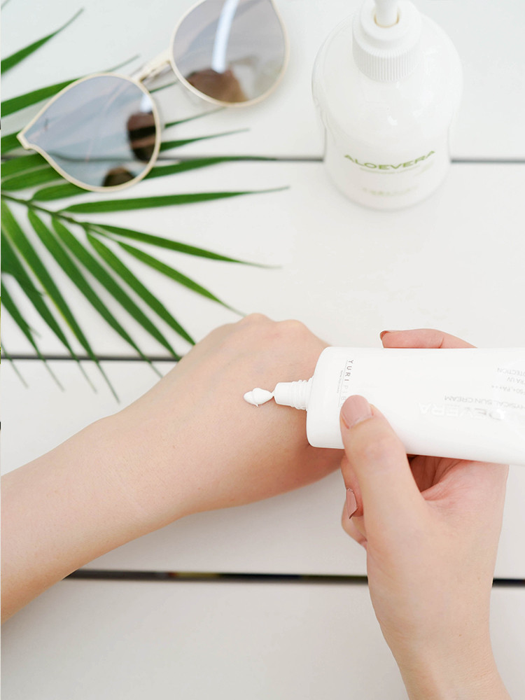 Glass Skin Aloe Vera Physical Sun Protection 40g S