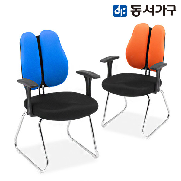 동서가구 심포니 더블백 매쉬체어(팔걸이형) DF904366