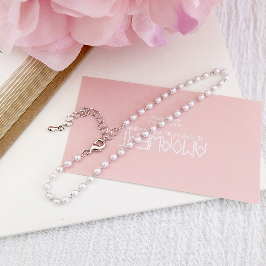 New Cream Modern Line Pearl Feet Simple Point Roma