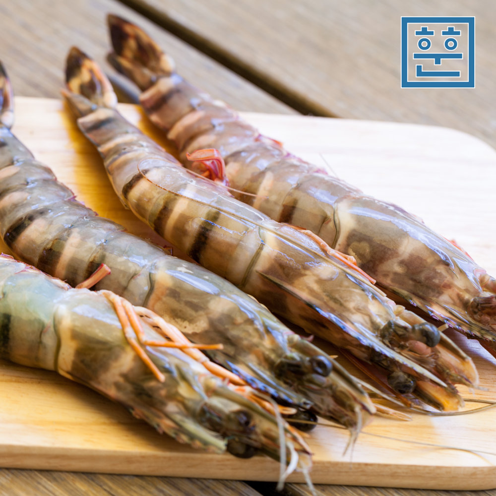 훈훈수산 블랙타이거새우 500g 1팩 이미지 6