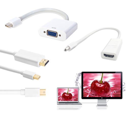 애니클리어 썬더볼트 미니디스플레이포트 맥북젠더 컨버터 맥북 hdmi vga - 상세 이미지 2
