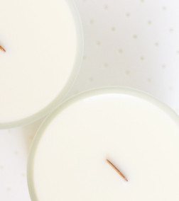 Merigold Round Soy Candle 9oz Lavender Herb Aroma 