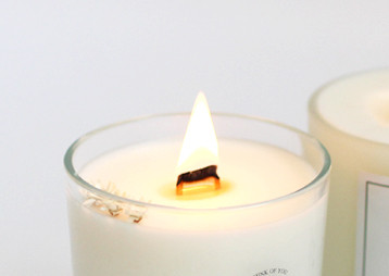 Merigold Round Soy Candle 9oz Lavender Herb Aroma 