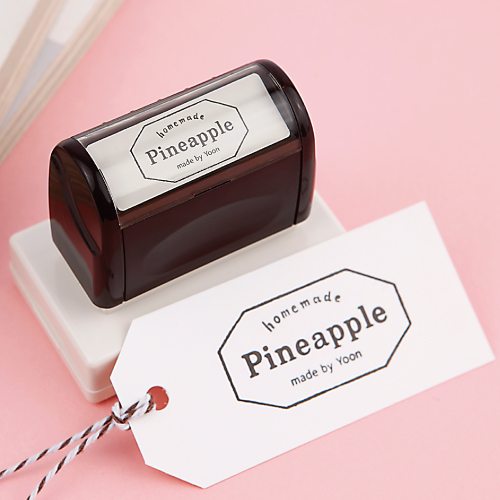 [주문제작]네임스탬프 핸드메이드 일반잉크 실사용 후기 | 효과 있을까? - 대표 이미지