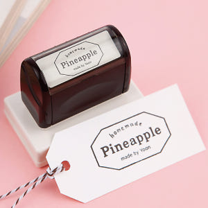 [주문제작]네임스탬프 핸드메이드 일반잉크 실사용 후기 | 효과 있을까? - 상품 이미지 1