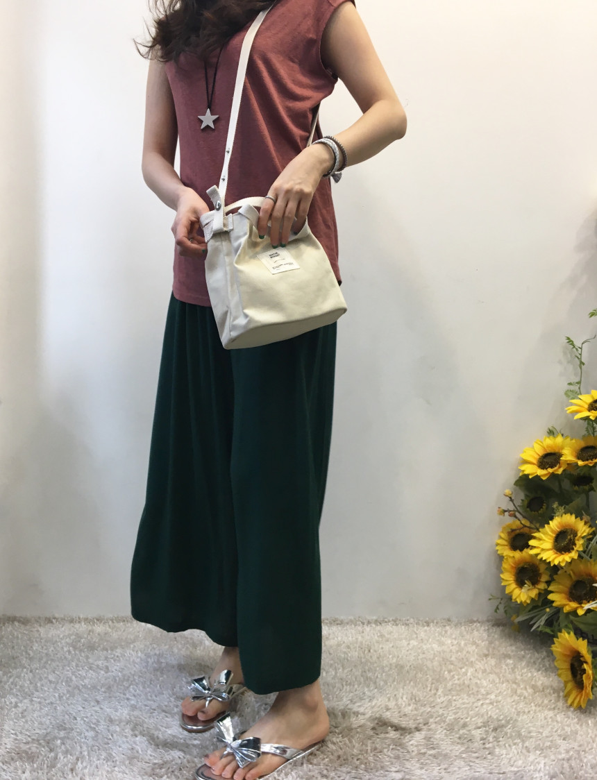 New Canvas Mini Bag 2col