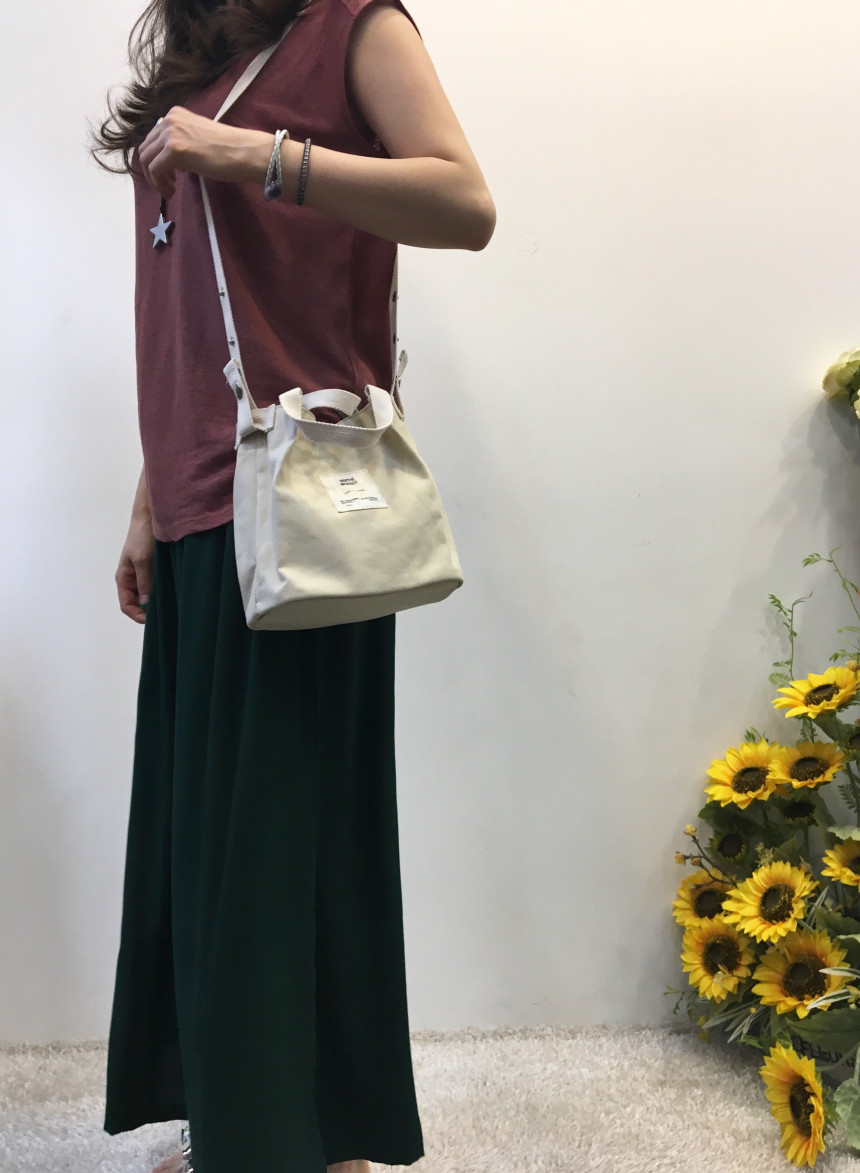 New Canvas Mini Bag 2col