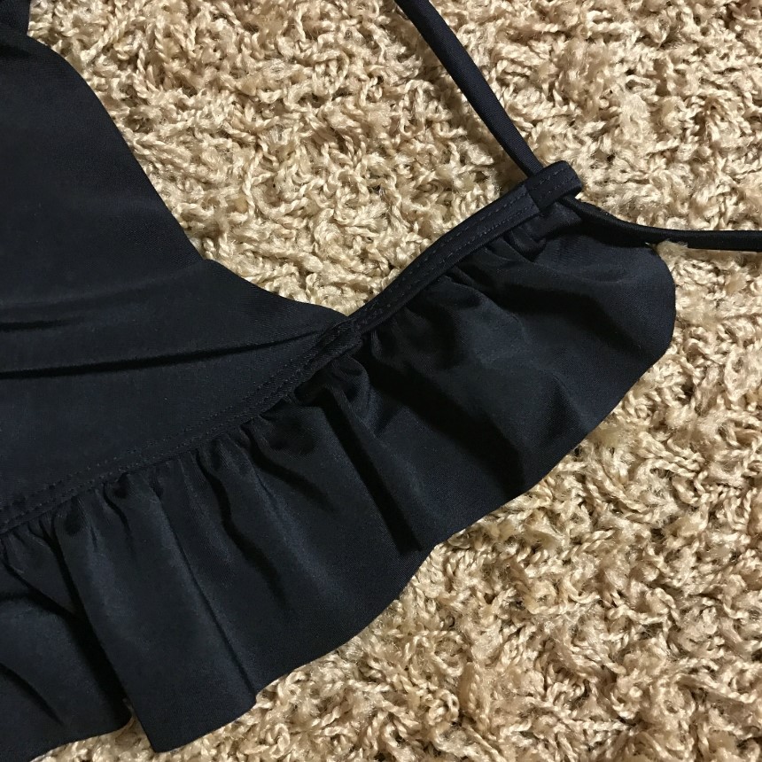 <b><p>Frill pants bikini Wongpom black Sexy shoppg</p></b><b><p>フリル パンツ ビキニ ワンポン ブラック セクシー ショッピングモール 輸入 卸売</p></b><br /><br /><p align='center'>