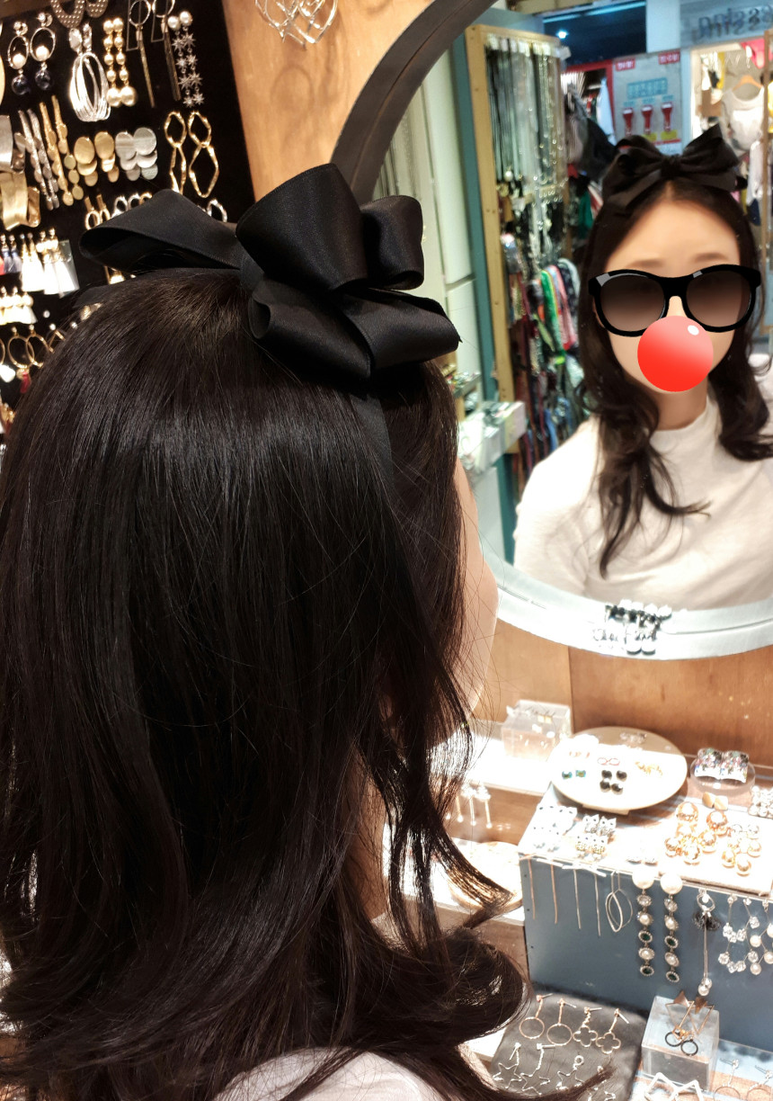 New Volume Red Ribbon Birthday Party Headband