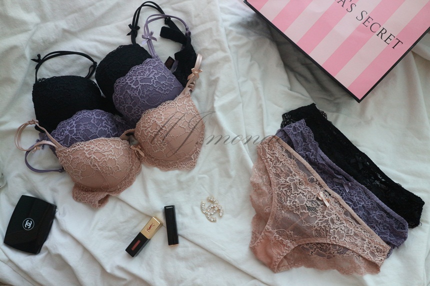 MJ Monde Victoria Secret Lily Underwear Set 3color