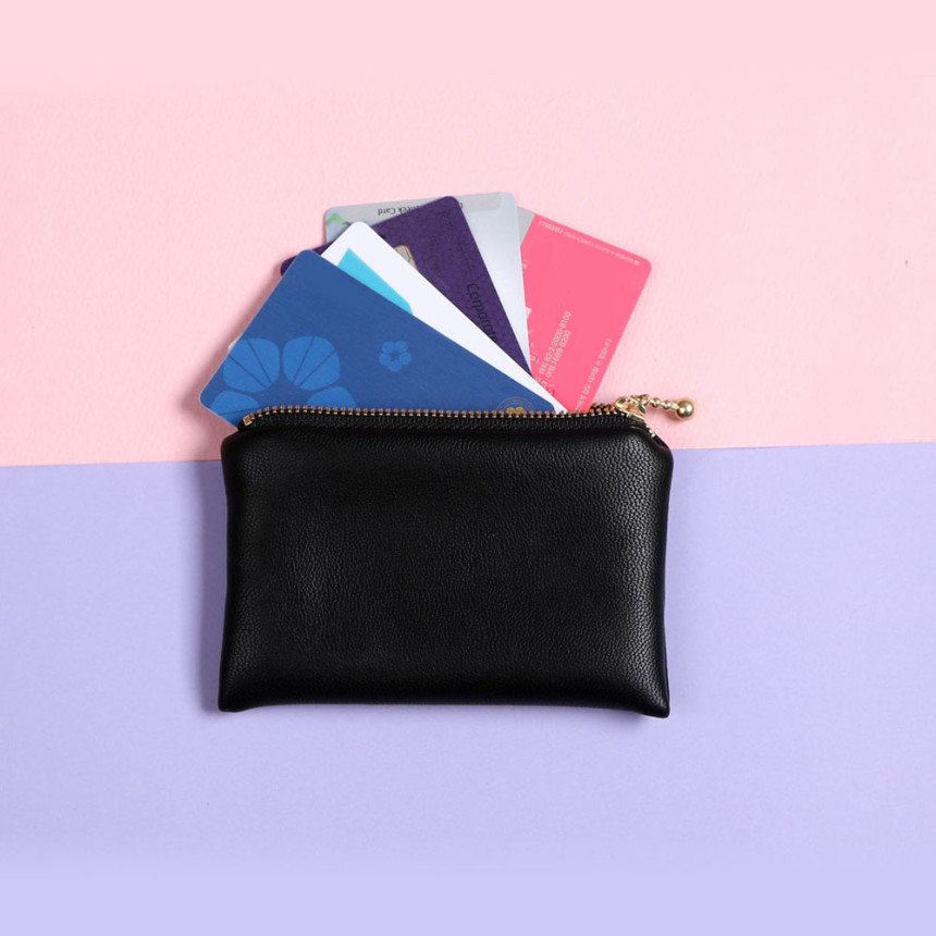 New Plain D Real Black Pouch Collection Lipstick C