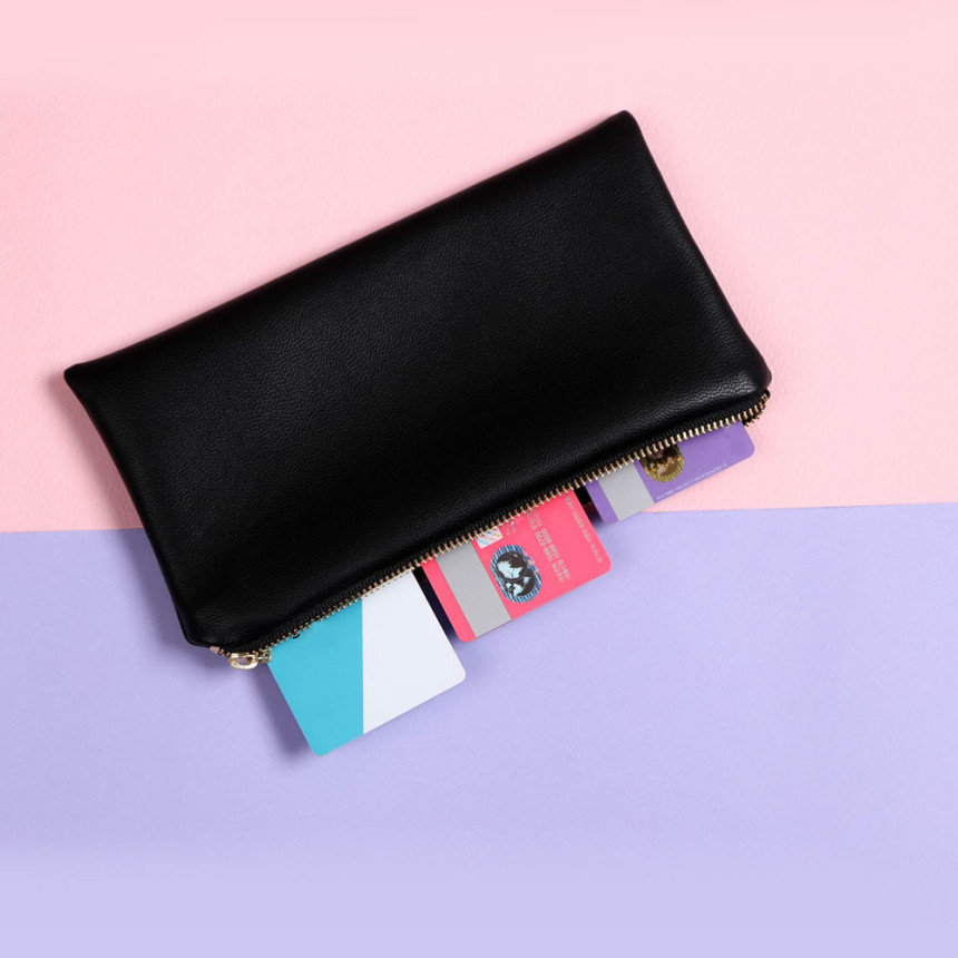 New Plain D Real Black Pouch Collection Lipstick C