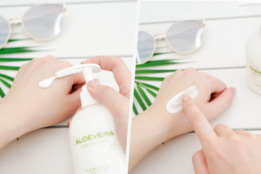 Glass Skin Aloe Vera Physical Sun Protection 40g S