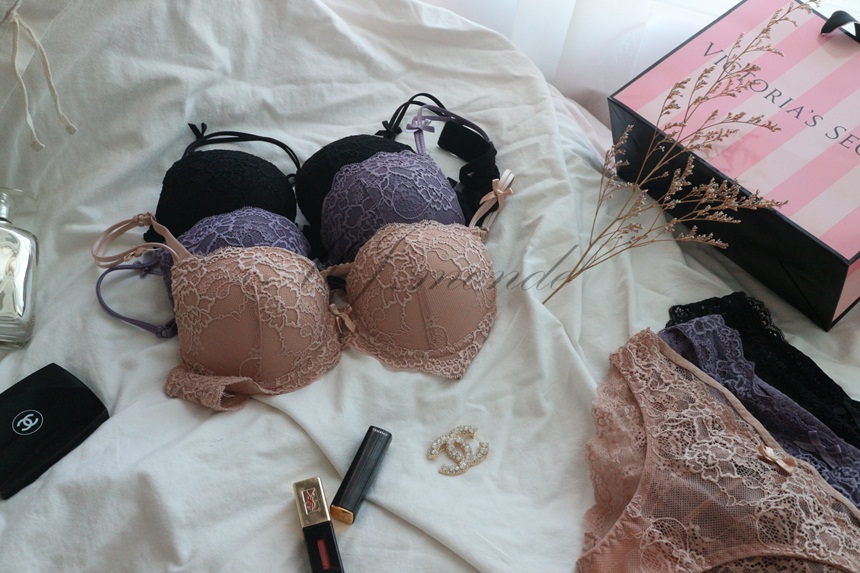 MJ Monde Victoria Secret Lily Underwear Set 3color