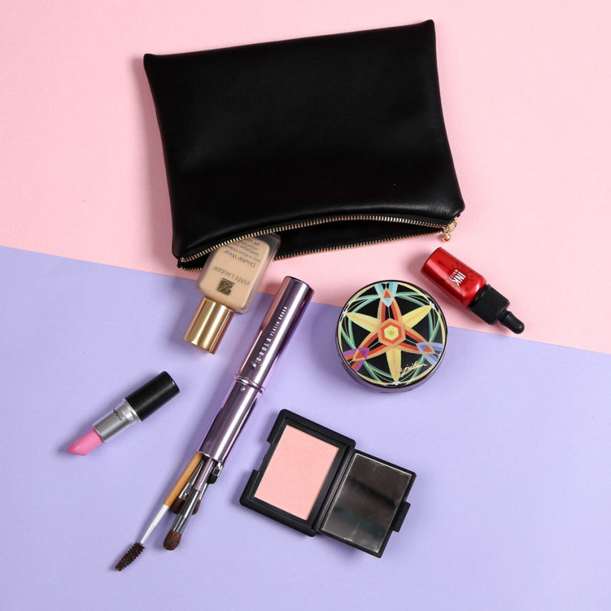 New Plain D Real Black Pouch Collection Lipstick C