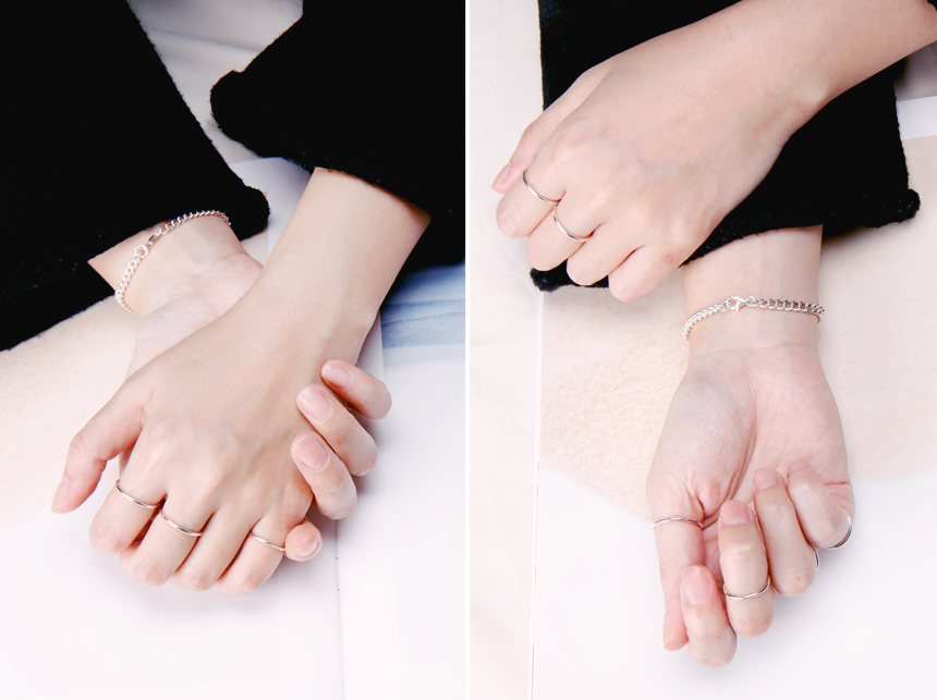 <b><p>Layered Thad ring Simple Daily lv 925 Ten</p></b><b><p>重ね着 糸リング シンプルデイリー シルバー 925 十本の指 友情 はセット</p></b><br /><br /><p align='center'>