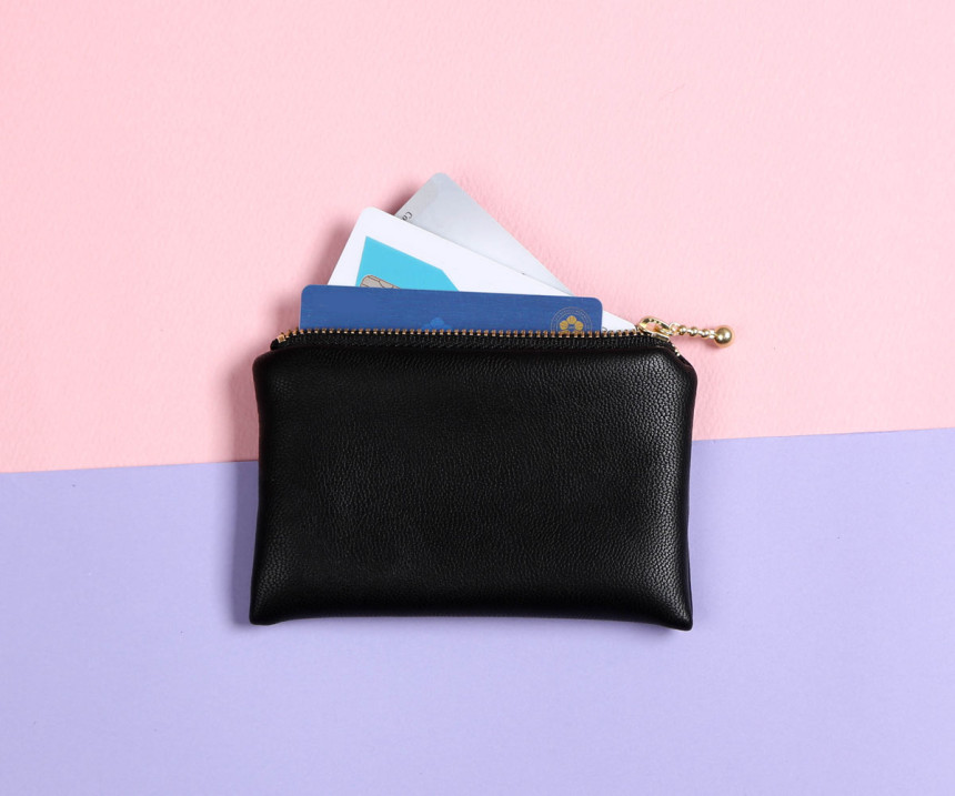 New Plain D Real Black Pouch Collection Lipstick C