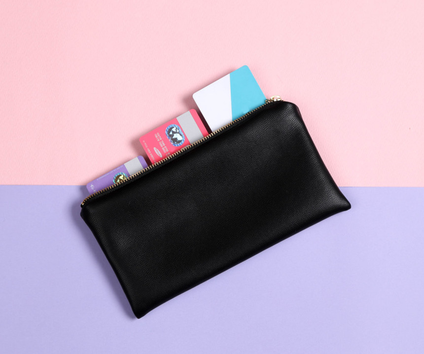 New Plain D Real Black Pouch Collection Lipstick C