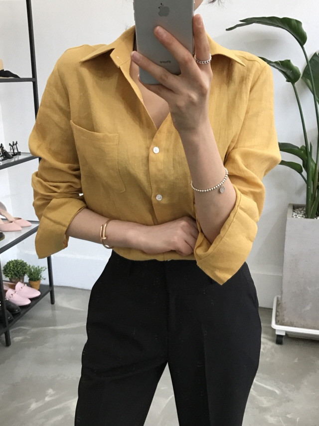 NEW FASHION LADY GIRL Blouse Pastel linen blouse